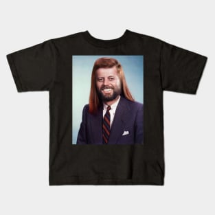 Hipster JFK Kids T-Shirt